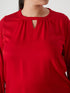 LC Waikiki Crew Neck Straight Women Blouse